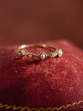 14K Solid Gold Juliette Pearl Ring - CAMELLIA 3.5